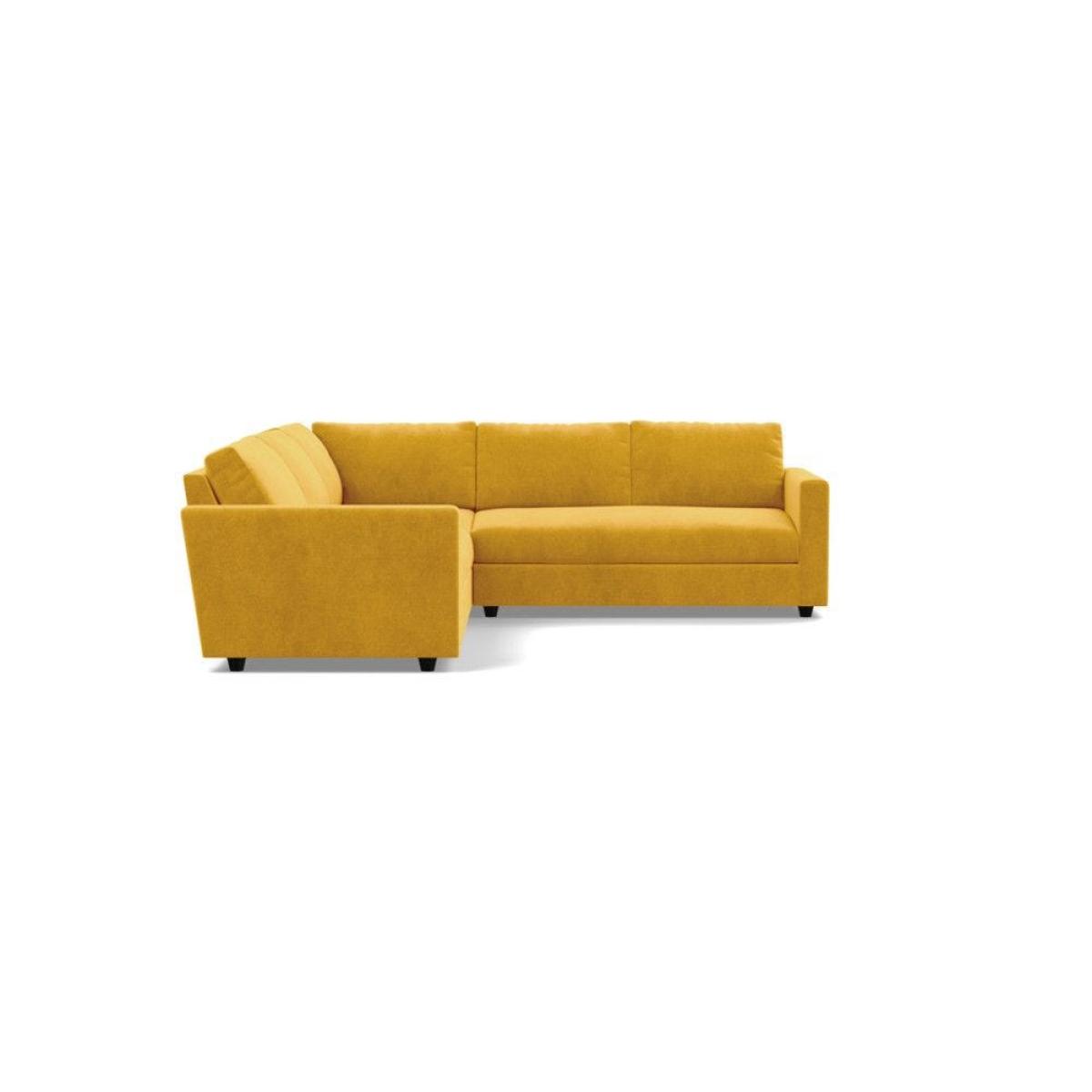 Heal's Nimbus II Large Corner Sofa Smart Luxe Velvet Midnight - Heal's UK Furniture – image 23