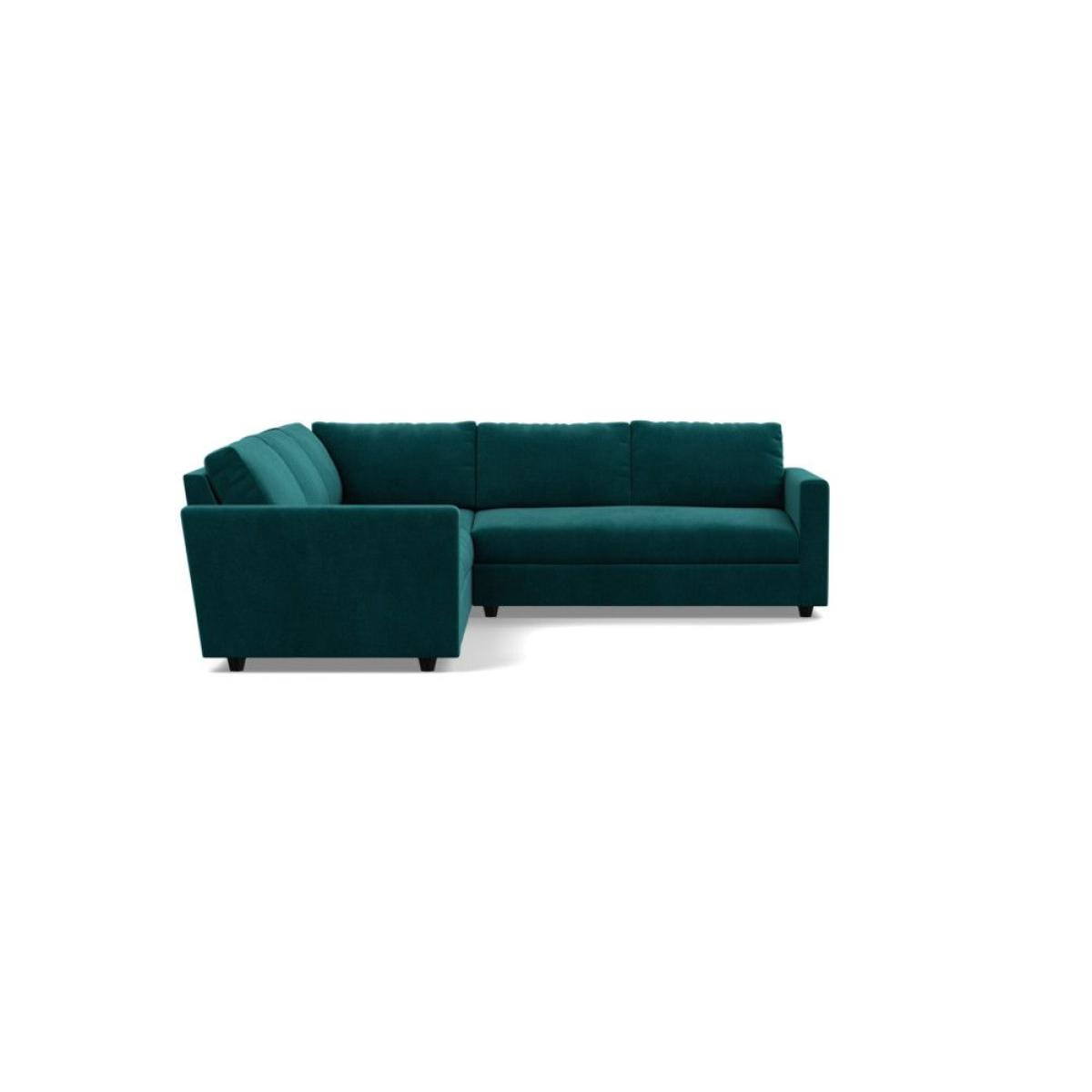 Heal's Nimbus II Large Corner Sofa Smart Luxe Velvet Midnight - Heal's UK Furniture – image 26