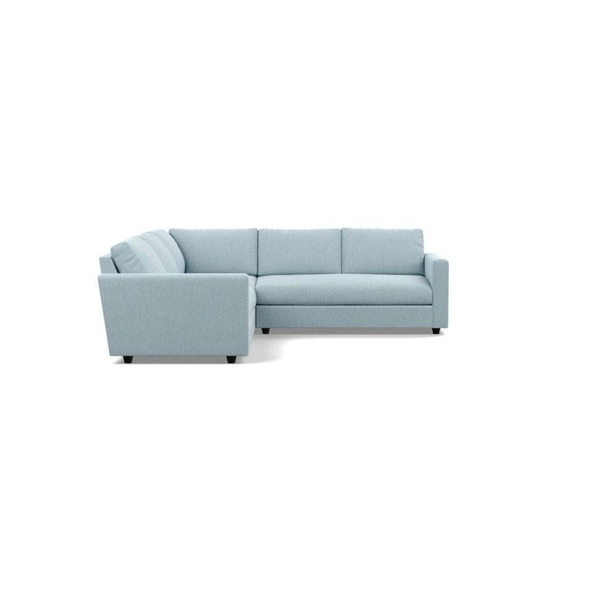 Heal's Nimbus II Large Corner Sofa Smart Luxe Velvet Midnight - Heal's UK Furniture – image 4