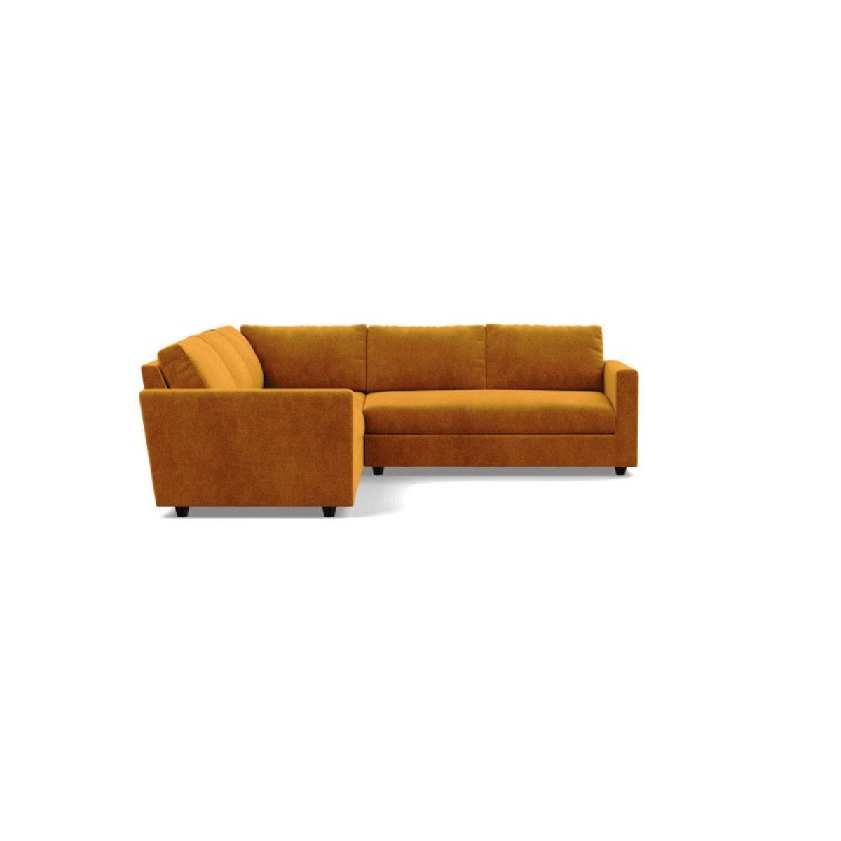 Heal's Nimbus II Large Corner Sofa Smart Luxe Velvet Midnight - Heal's UK Furniture – image 33