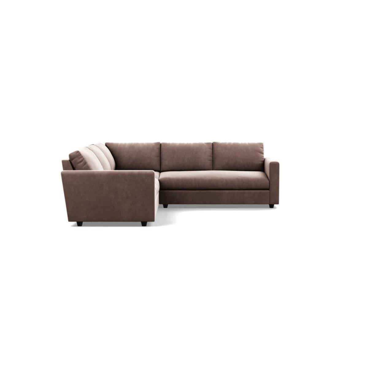 Heal's Nimbus II Large Corner Sofa Smart Luxe Velvet Midnight - Heal's UK Furniture – image 37