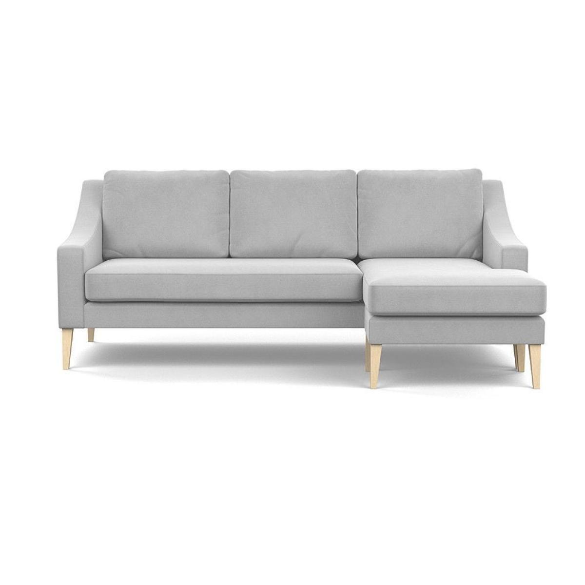 Heal's Eton Right Hand Facing Corner Sofa Smart Linen Mix Maroon Black Feet - Heal's UK Furniture – image 18