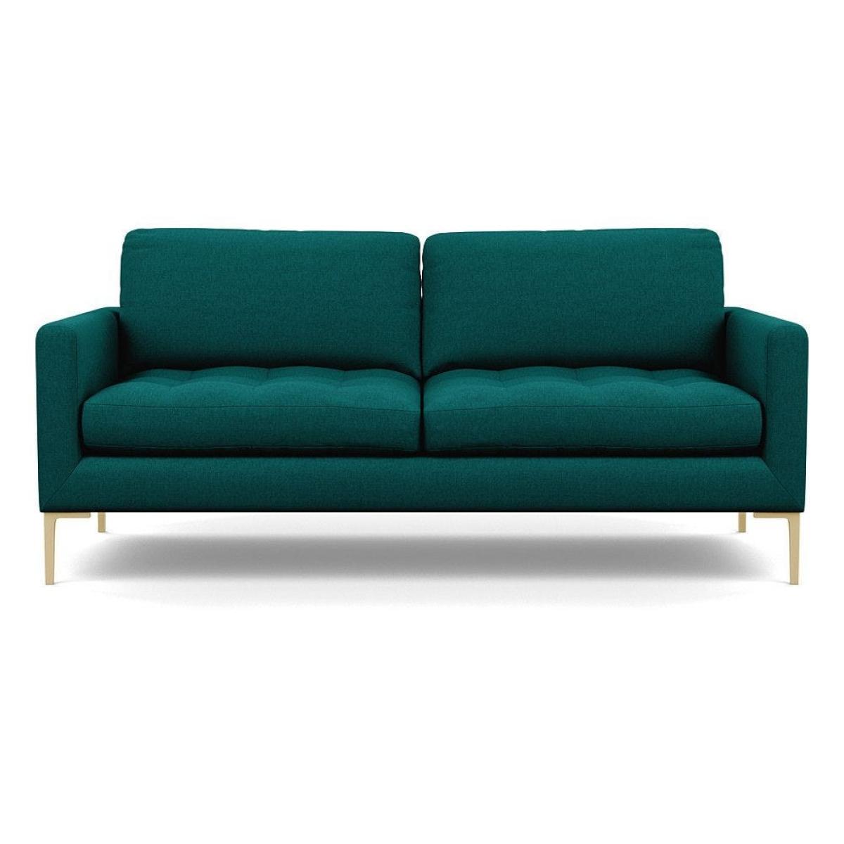 Heal's Eton Right Hand Facing Corner Sofa Smart Linen Mix Maroon Black Feet - Heal's UK Furniture – image 23