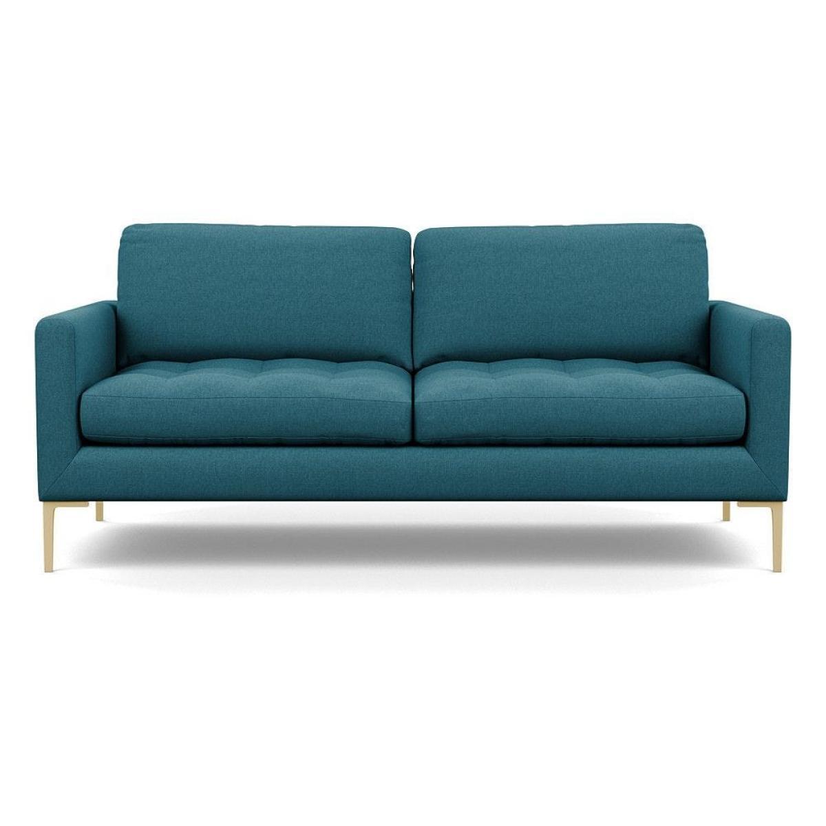 Heal's Eton Right Hand Facing Corner Sofa Smart Linen Mix Maroon Black Feet - Heal's UK Furniture – image 26
