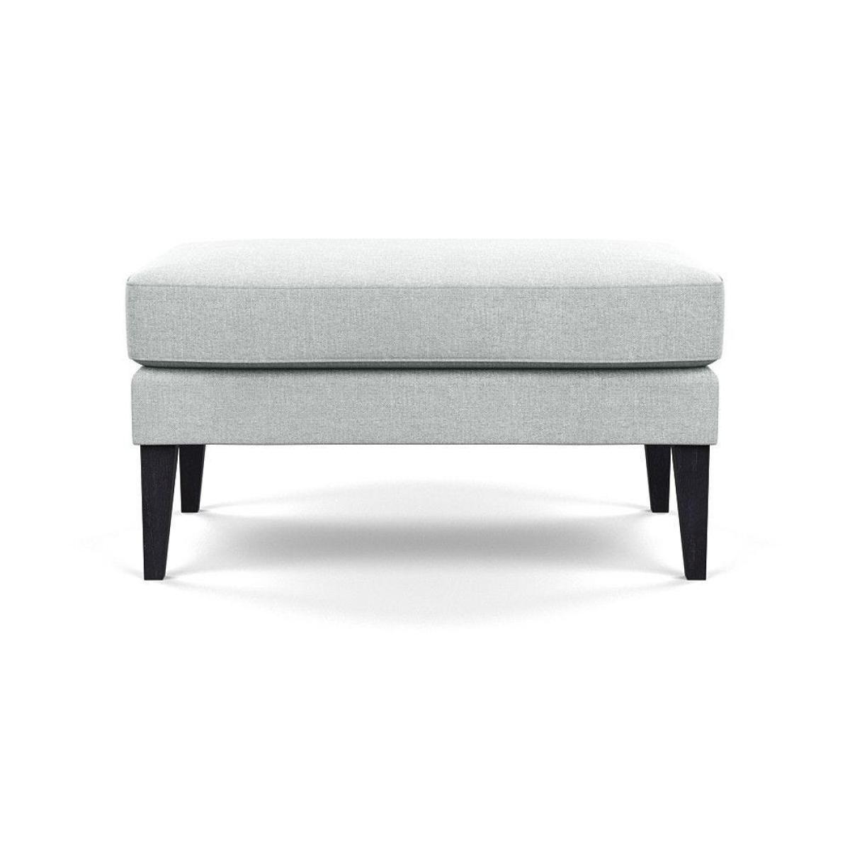 Heal's Eton Right Hand Facing Corner Sofa Smart Linen Mix Maroon Black Feet - Heal's UK Furniture – image 27