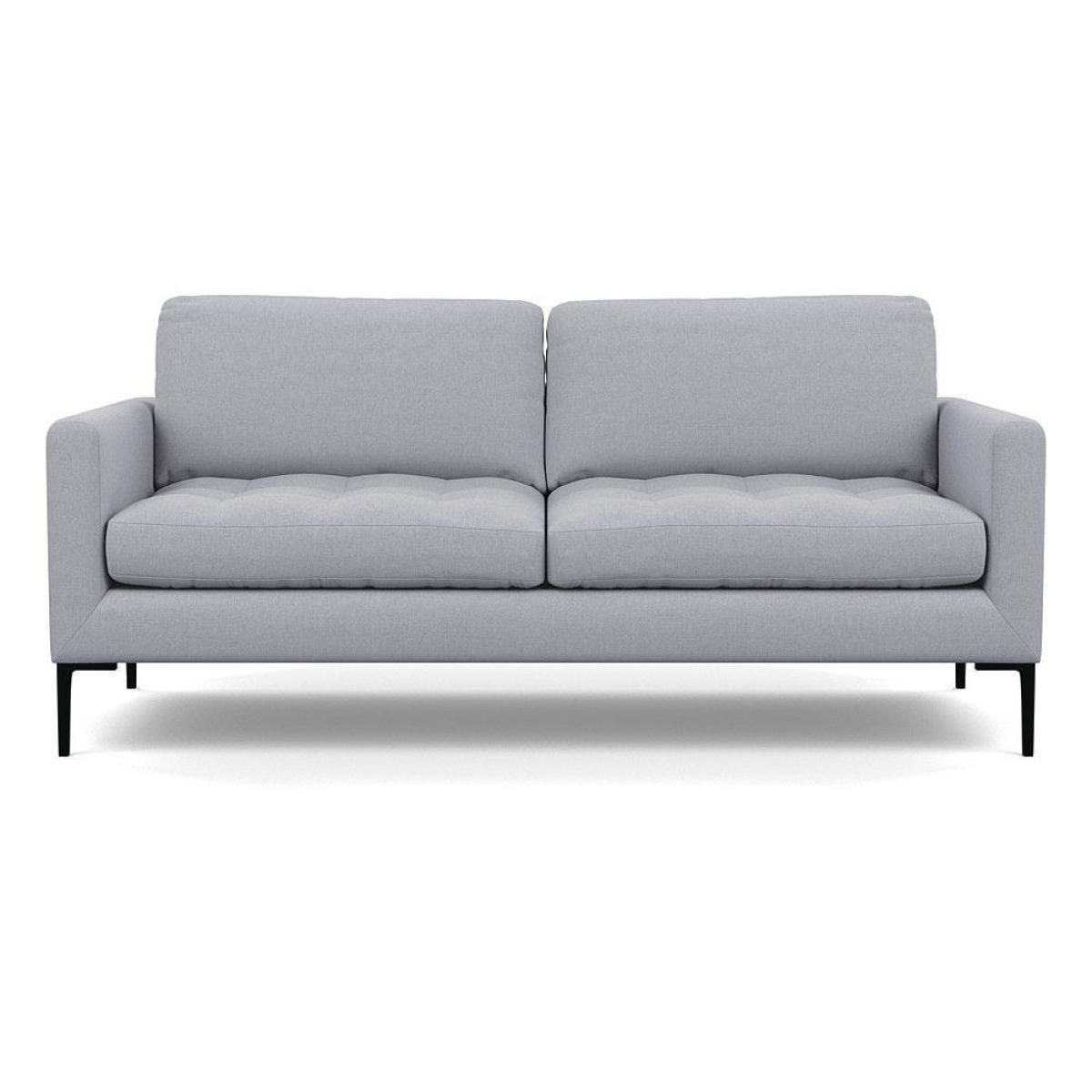 Heal's Eton Right Hand Facing Corner Sofa Smart Linen Mix Maroon Black Feet - Heal's UK Furniture – image 29