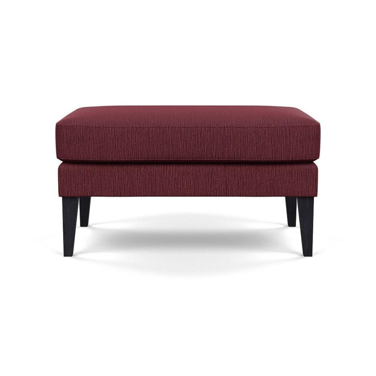 Heal's Eton Right Hand Facing Corner Sofa Smart Linen Mix Maroon Black Feet - Heal's UK Furniture – image 52