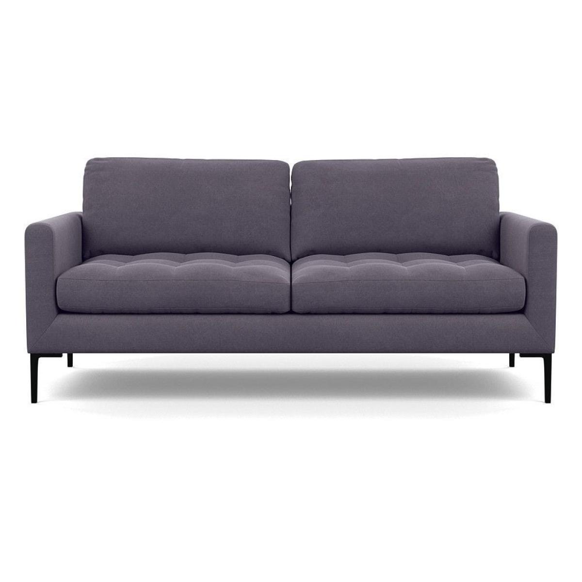 Heal's Eton Right Hand Facing Corner Sofa Smart Linen Mix Maroon Black Feet - Heal's UK Furniture – image 54
