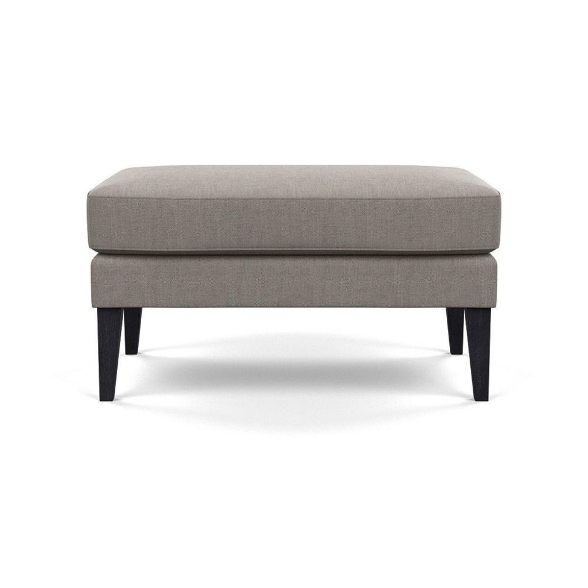 Heal's Eton Right Hand Facing Corner Sofa Smart Linen Mix Maroon Black Feet - Heal's UK Furniture – image 64