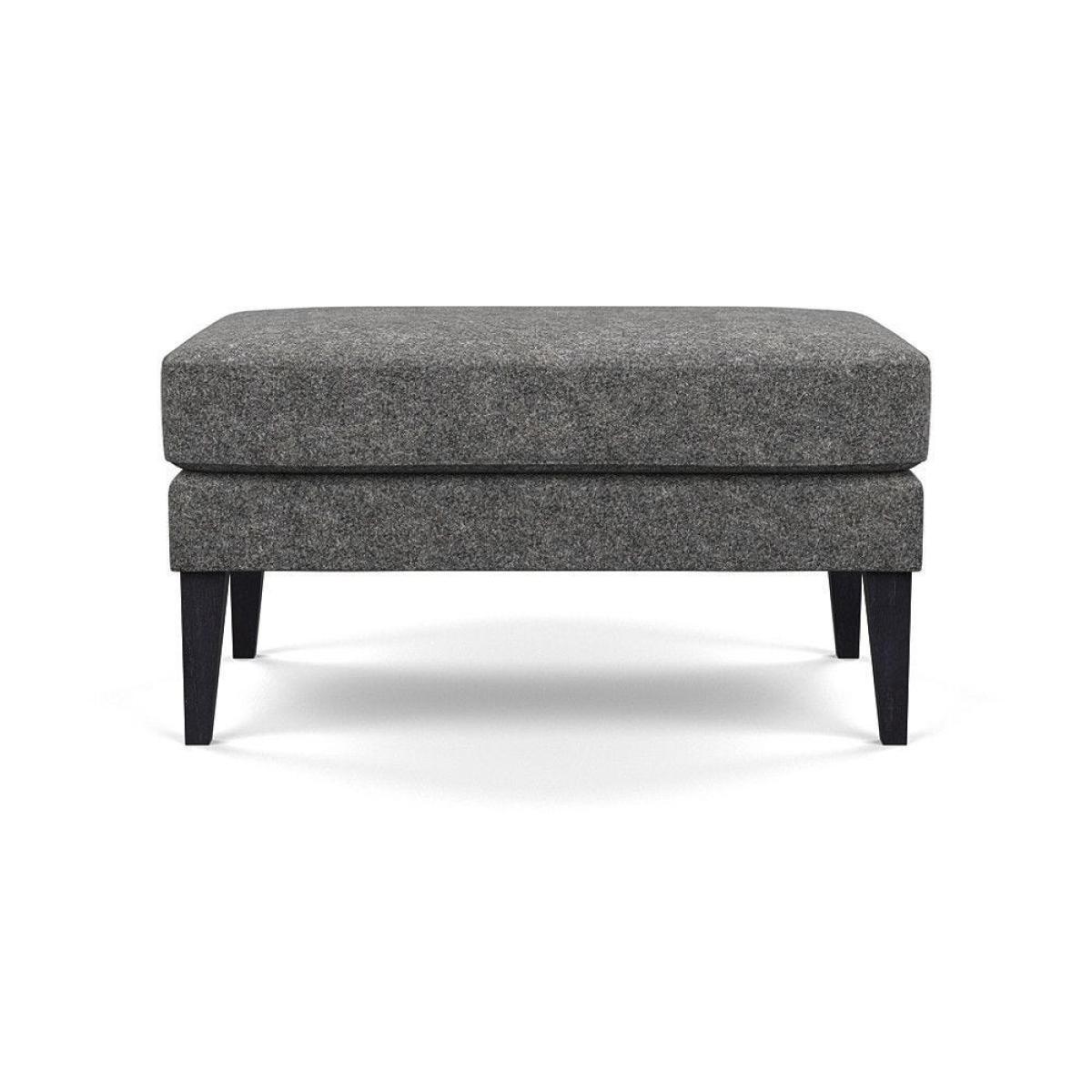 Heal's Eton Right Hand Facing Corner Sofa Smart Linen Mix Maroon Black Feet - Heal's UK Furniture – image 82