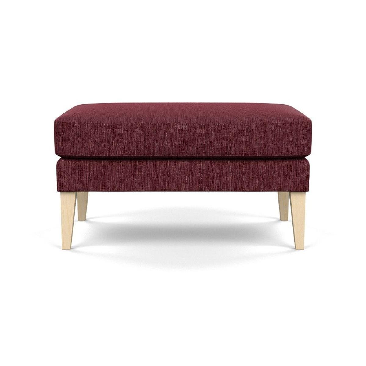 Heal's Eton Right Hand Facing Corner Sofa Smart Linen Mix Maroon Black Feet - Heal's UK Furniture – image 86