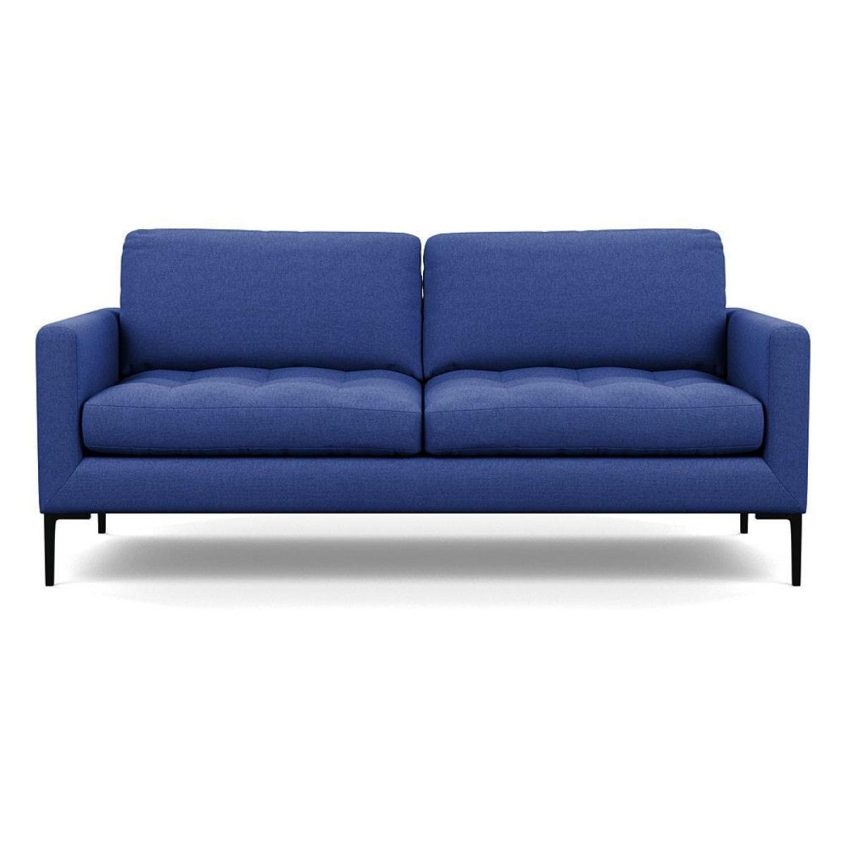 Heal's Eton Right Hand Facing Corner Sofa Smart Linen Mix Maroon Black Feet - Heal's UK Furniture – image 10