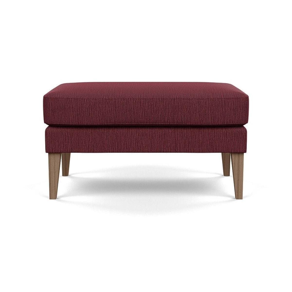 Heal's Eton Right Hand Facing Corner Sofa Smart Linen Mix Maroon Black Feet - Heal's UK Furniture – image 95