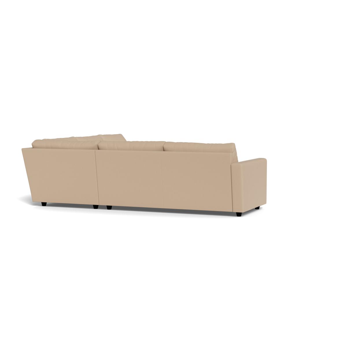 Heal's Nimbus II Full Corner Sofa (K+M+N) Capelo Linen Bamboo Black Feet – image 2
