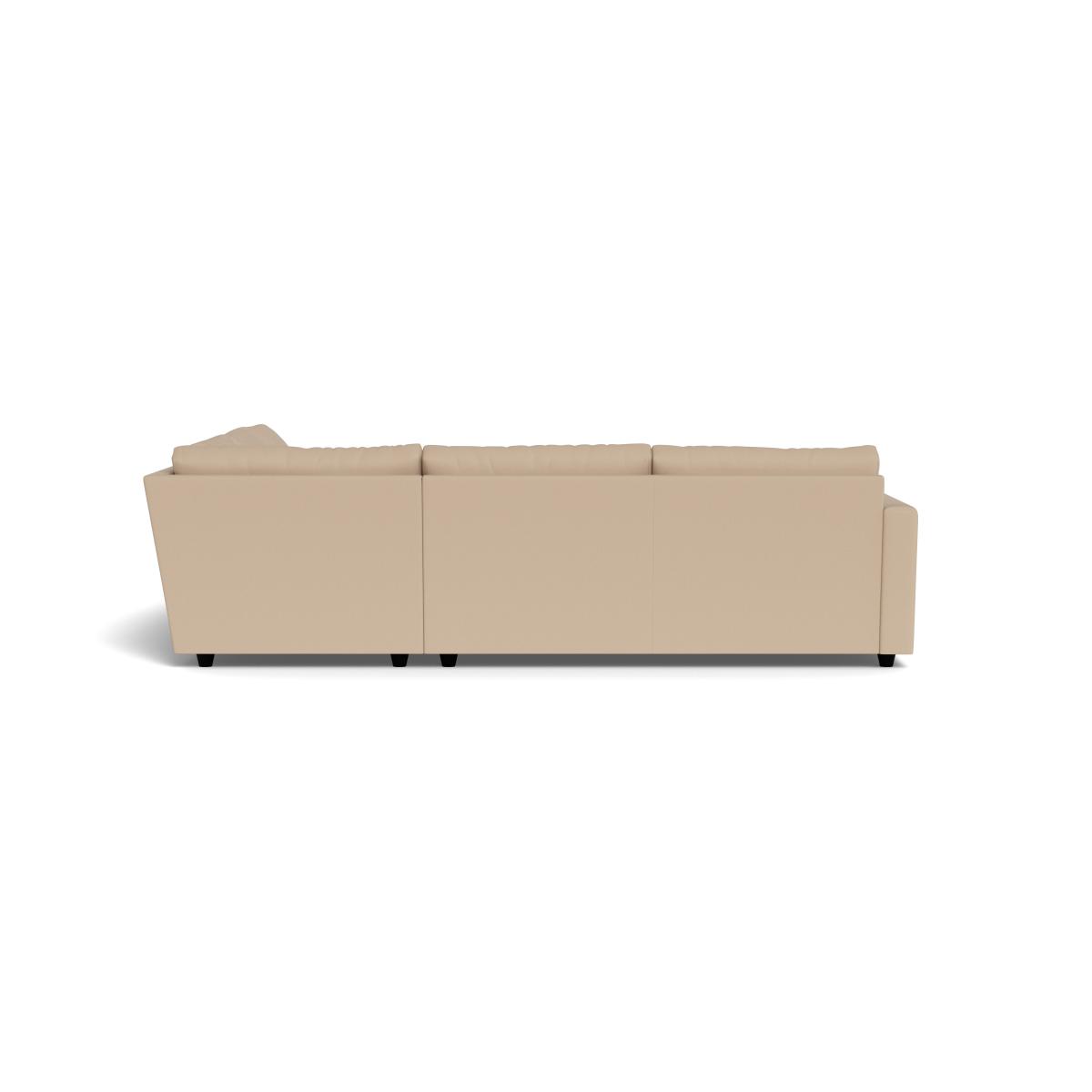 Heal's Nimbus II Full Corner Sofa (K+M+N) Capelo Linen Bamboo Black Feet – image 3