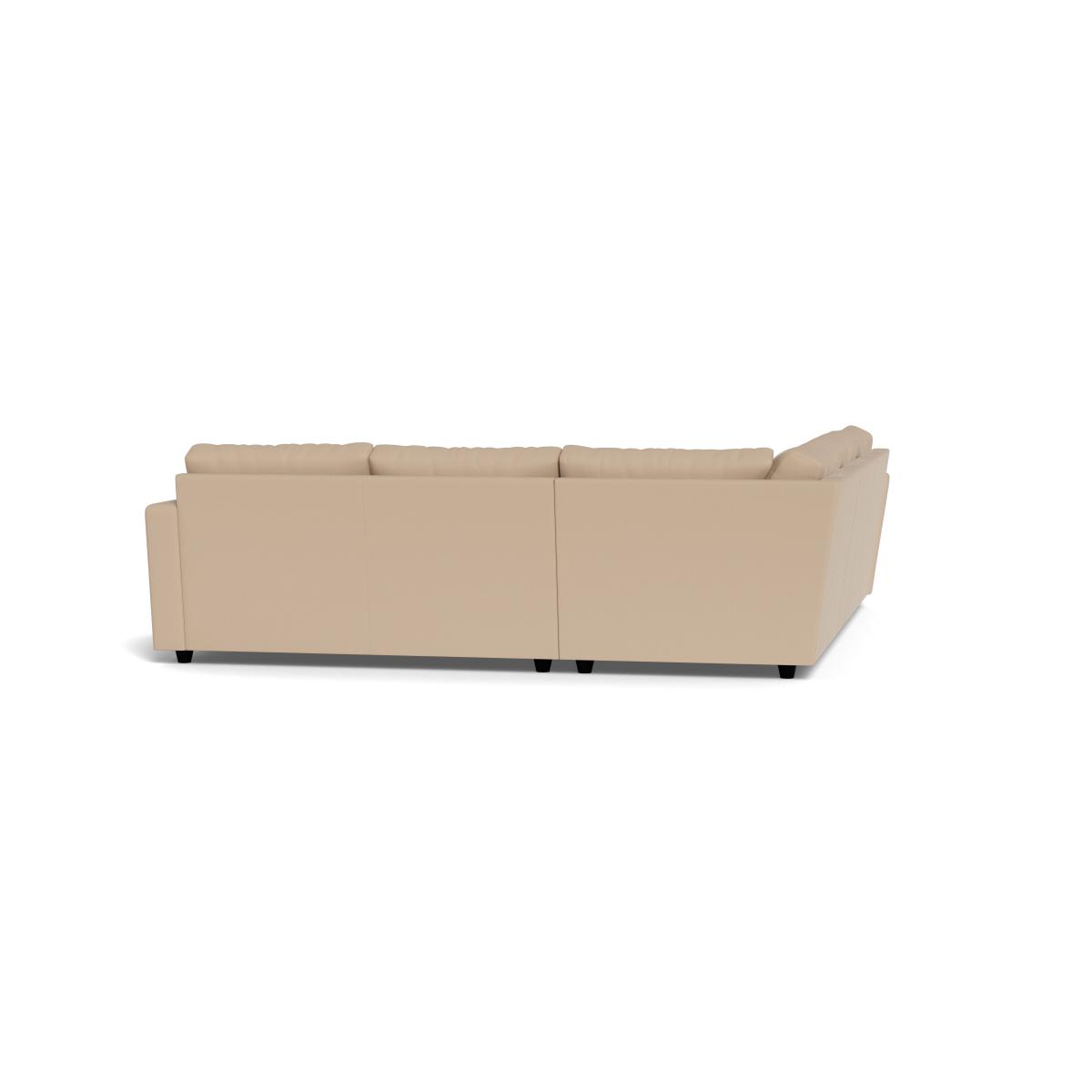 Heal's Nimbus II Full Corner Sofa (K+M+N) Capelo Linen Bamboo Black Feet – image 5