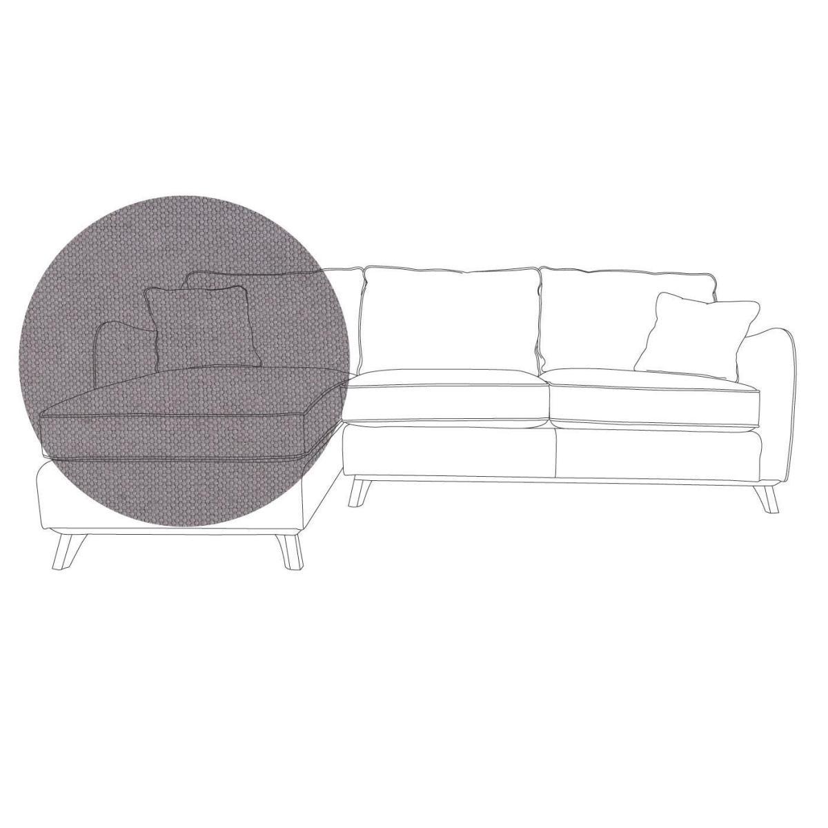 Heal's Ravello Left Hand Corner Sofa Linen Mix Shadow - Heal's UK Furniture – image 56