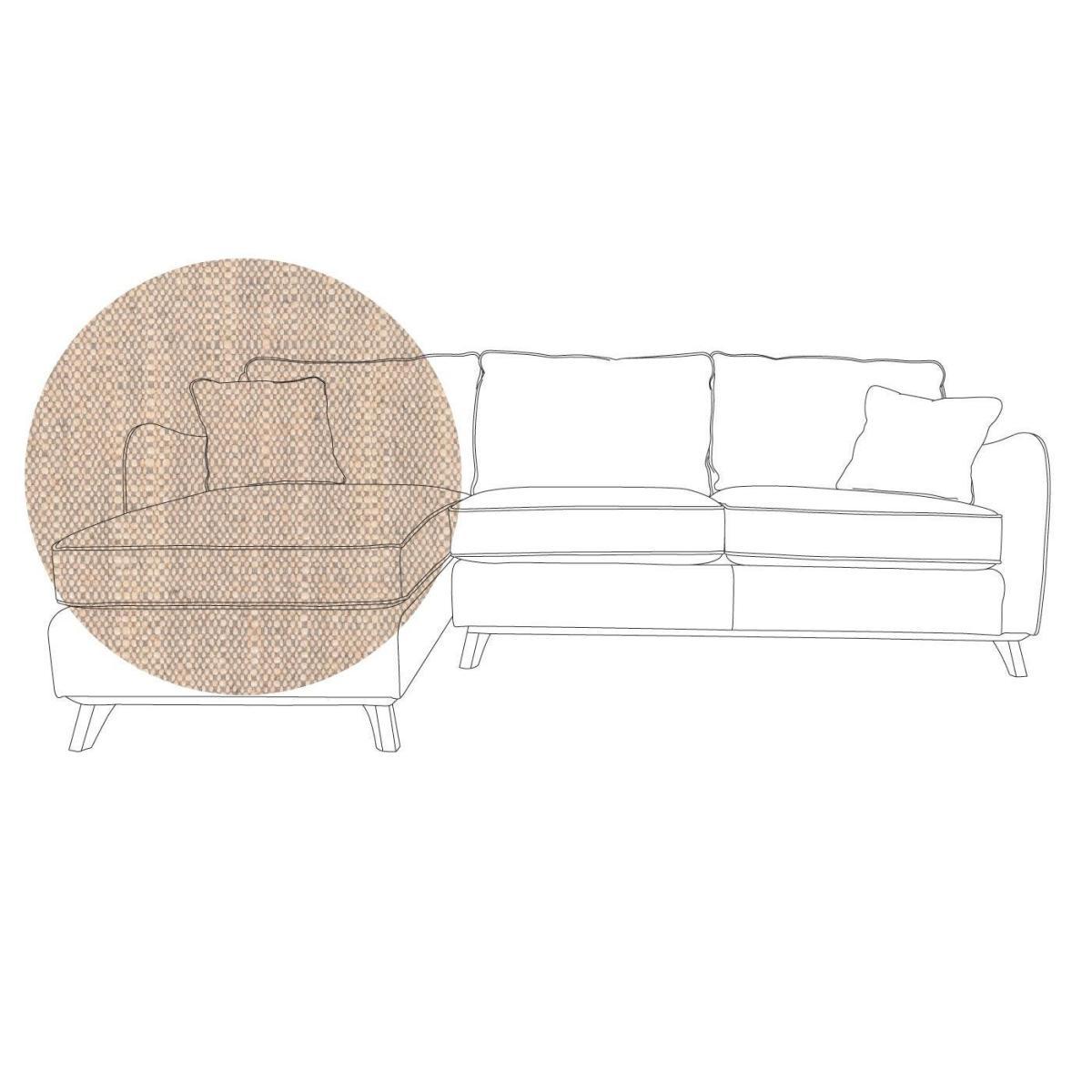Heal's Ravello Left Hand Corner Sofa Linen Mix Shadow - Heal's UK Furniture – image 77