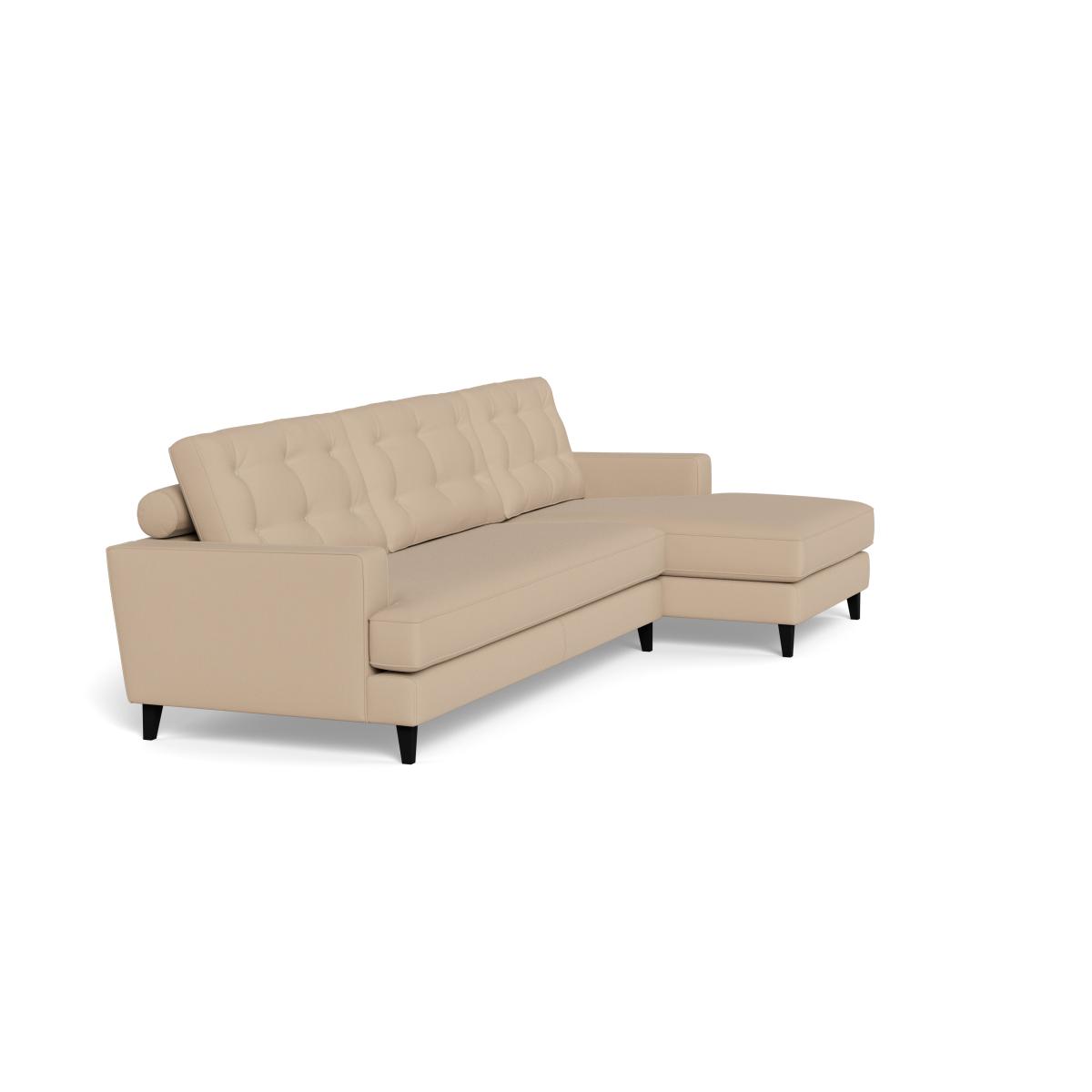 Heal's Mistral Right Hand Facing Corner Sofa Capelo Linen-Cotton Bamboo Natural Beech Feet – image 2