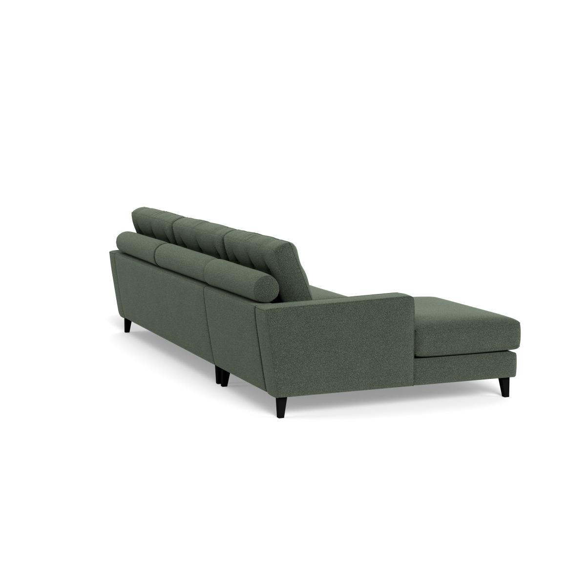 Heal's Mistral Left Hand Facing Corner Sofa Capelo Linen Mineral Natural Feet - Heal's UK Furniture – image 4