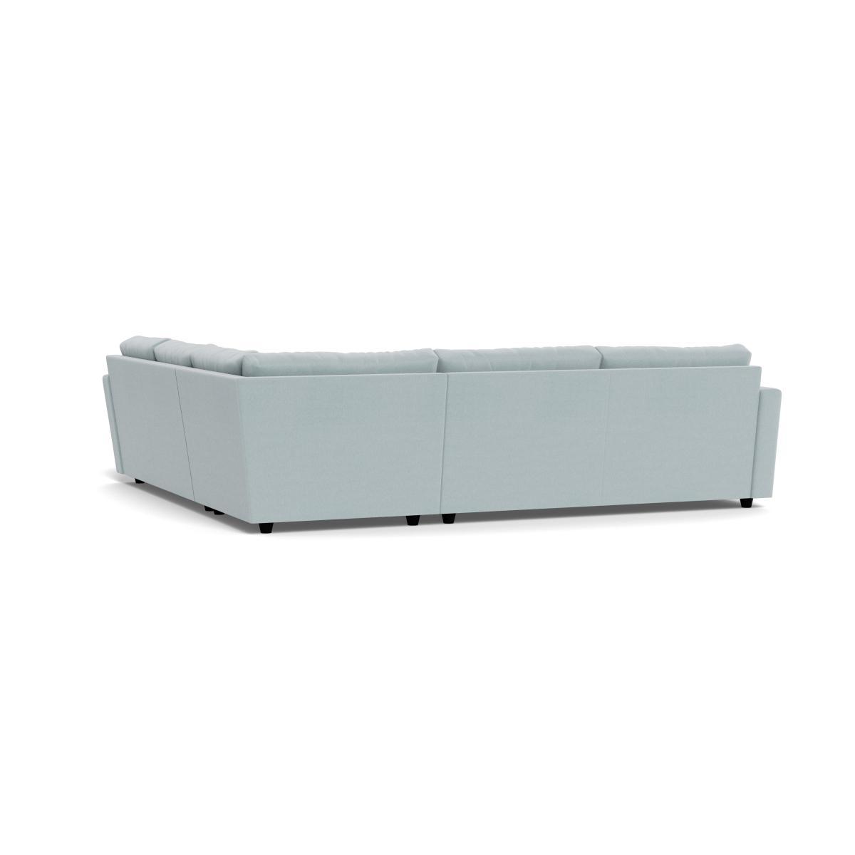 Heal's Nimbus II Large Corner Sofa Brushed Cotton Mist - Heal's UK Furniture – image 4