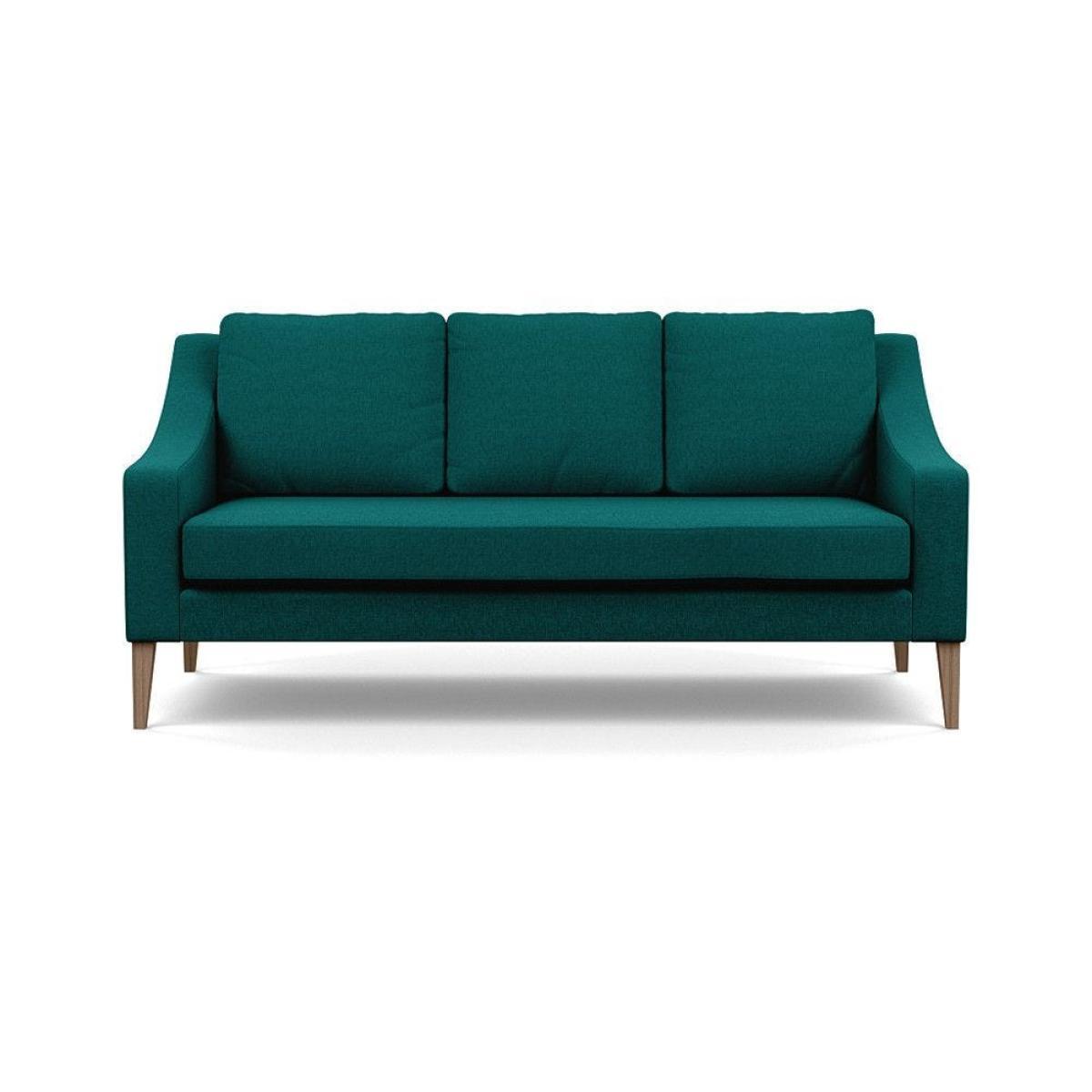 Heal's Mistral Left Hand Facing Corner Sofa Smart Linen Mix Maroon Natural Feet - Heal's UK Furniture – image 6