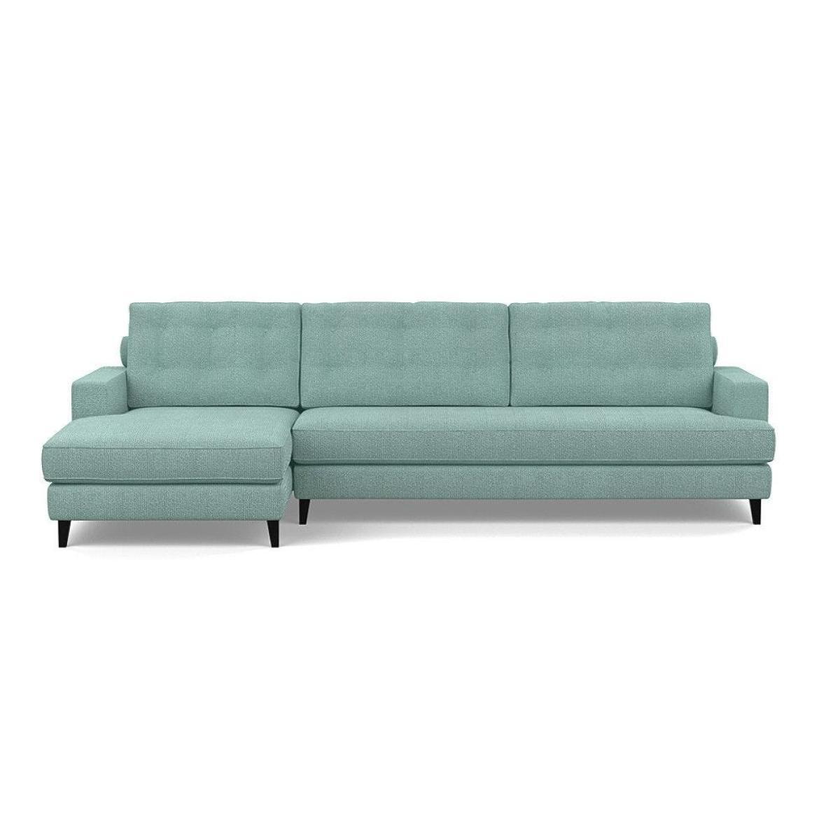 Heal's Mistral Left Hand Facing Corner Sofa Smart Linen Mix Maroon Natural Feet - Heal's UK Furniture – image 54