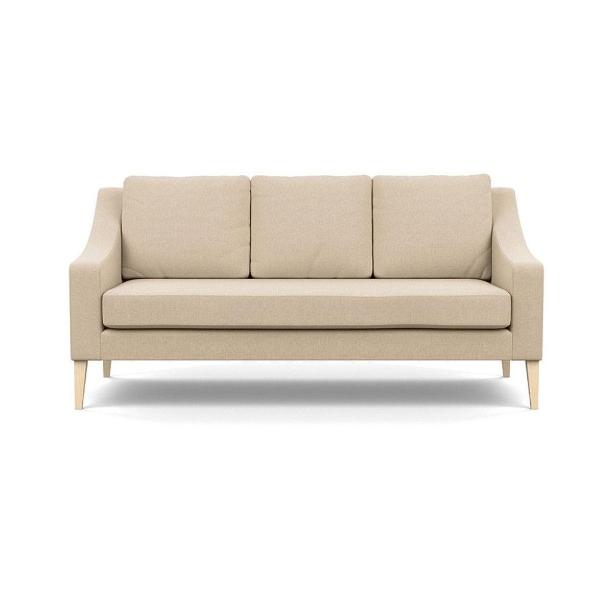 Heal's Mistral Left Hand Facing Corner Sofa Smart Linen Mix Maroon Natural Feet - Heal's UK Furniture – image 7