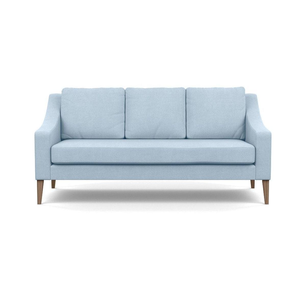 Heal's Mistral Left Hand Facing Corner Sofa Smart Linen Mix Maroon Natural Feet - Heal's UK Furniture – image 10