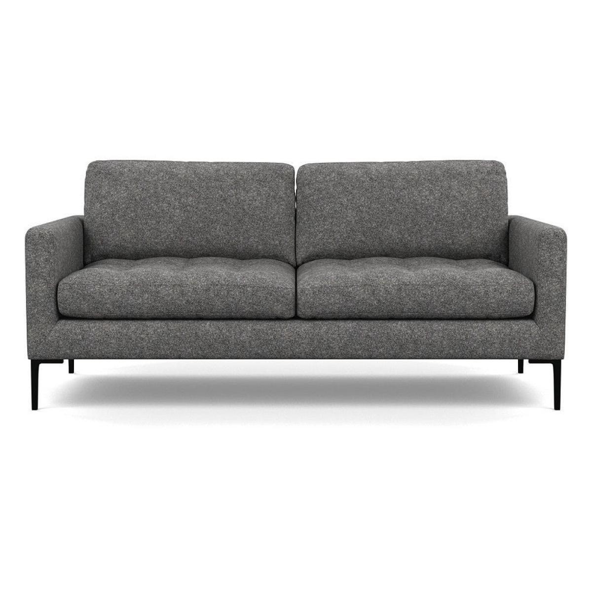 Heal's Eton Left Hand Facing Corner Sofa Velvet Petrol Black Feet - Heal's UK Furniture – image 39