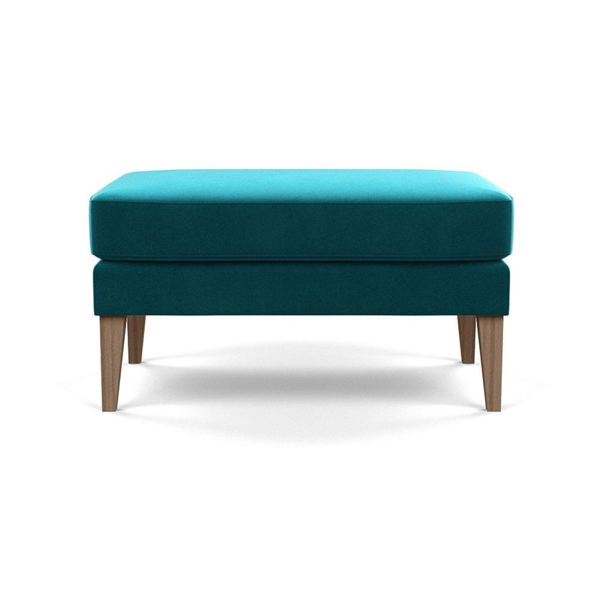 Heal's Eton Left Hand Facing Corner Sofa Velvet Petrol Black Feet - Heal's UK Furniture – image 68