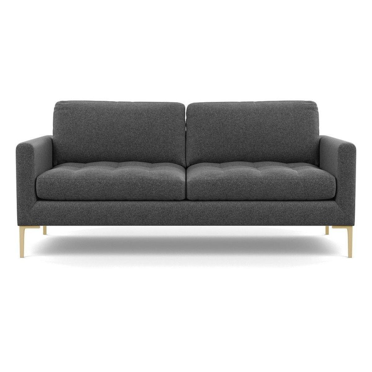 Heal's Eton Left Hand Facing Corner Sofa Velvet Petrol Black Feet - Heal's UK Furniture – image 79