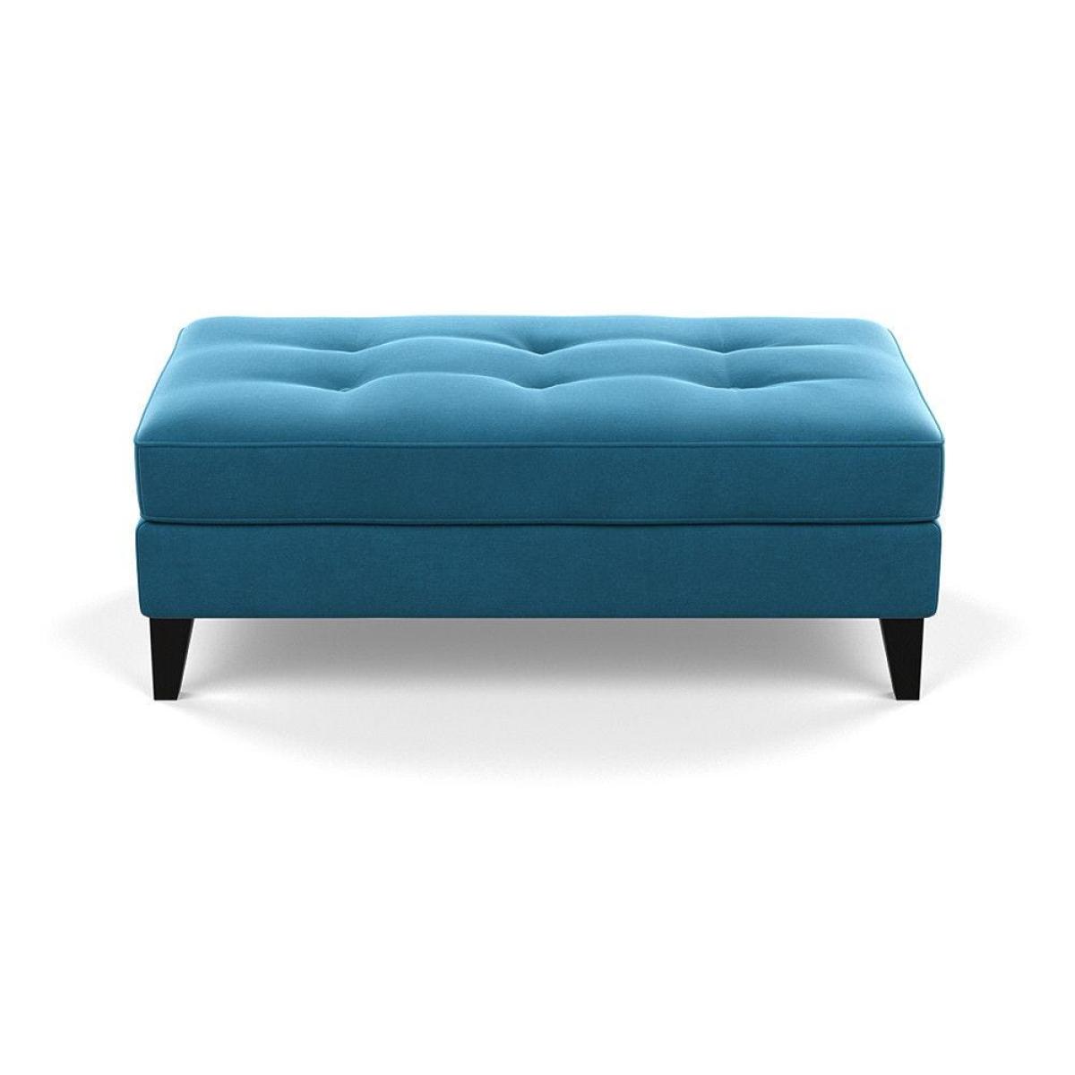 Heal's Richmond Corner Chaise Sofa Melton Wool Shale Walnut - Heal's UK Furniture – image 102