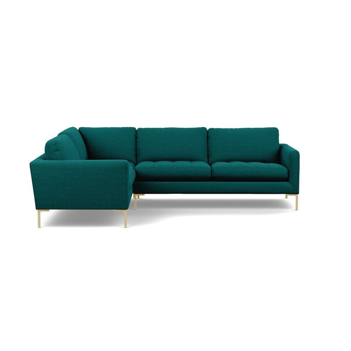Heal's Richmond Corner Chaise Sofa Melton Wool Shale Walnut - Heal's UK Furniture – image 105