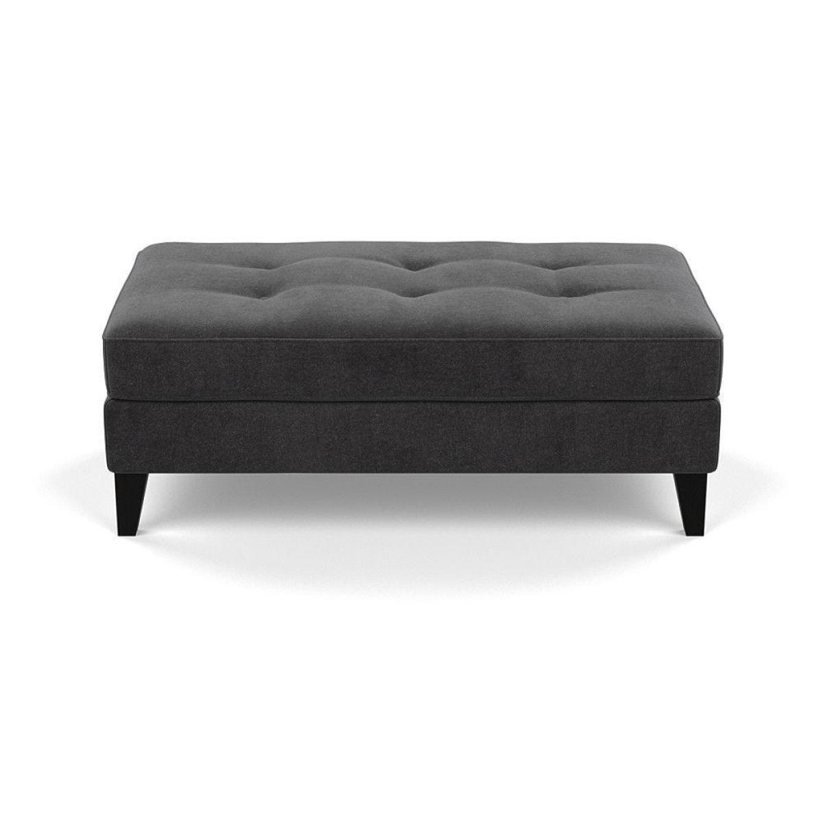 Heal's Richmond Corner Chaise Sofa Melton Wool Shale Walnut - Heal's UK Furniture – image 114
