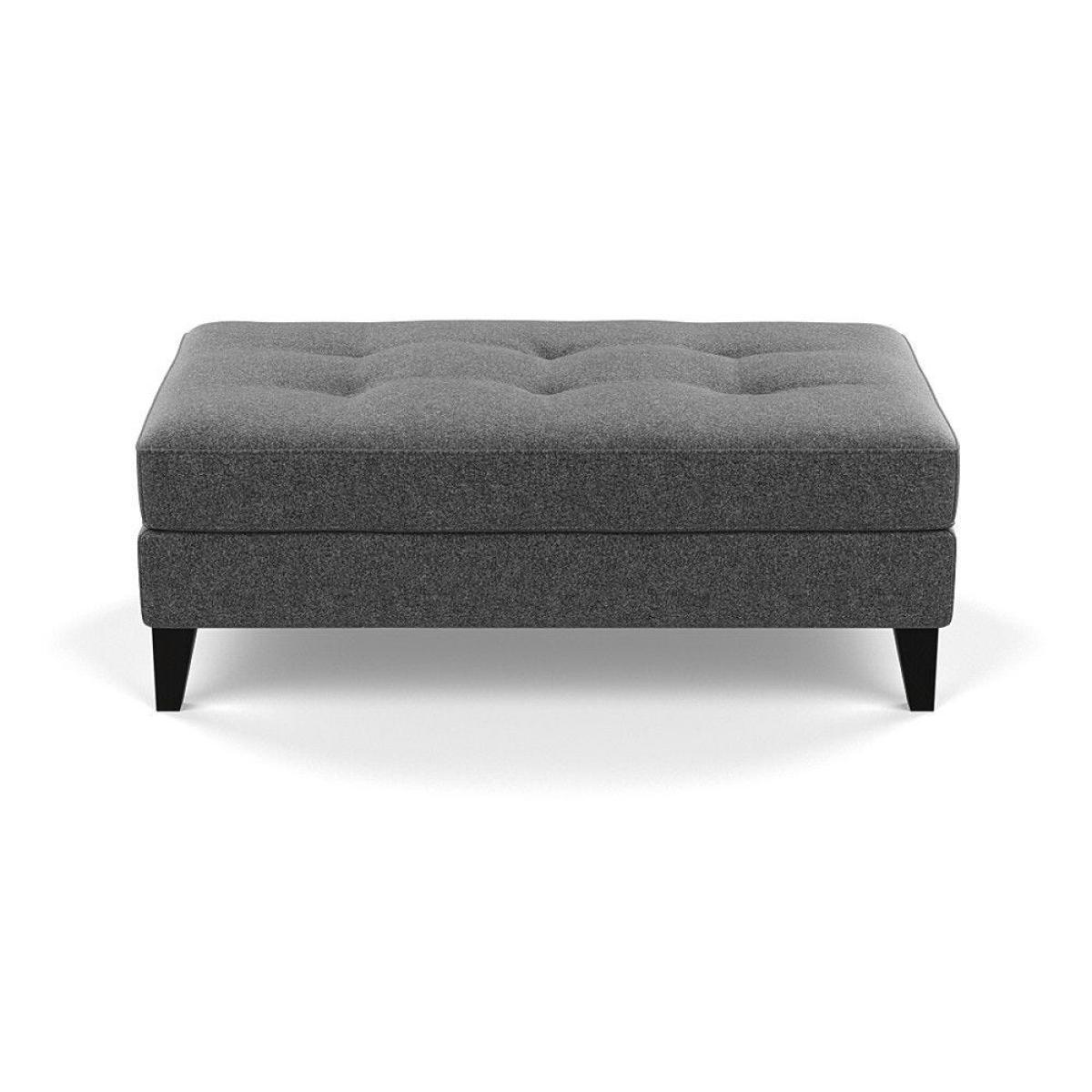 Heal's Richmond Corner Chaise Sofa Melton Wool Shale Walnut - Heal's UK Furniture – image 125