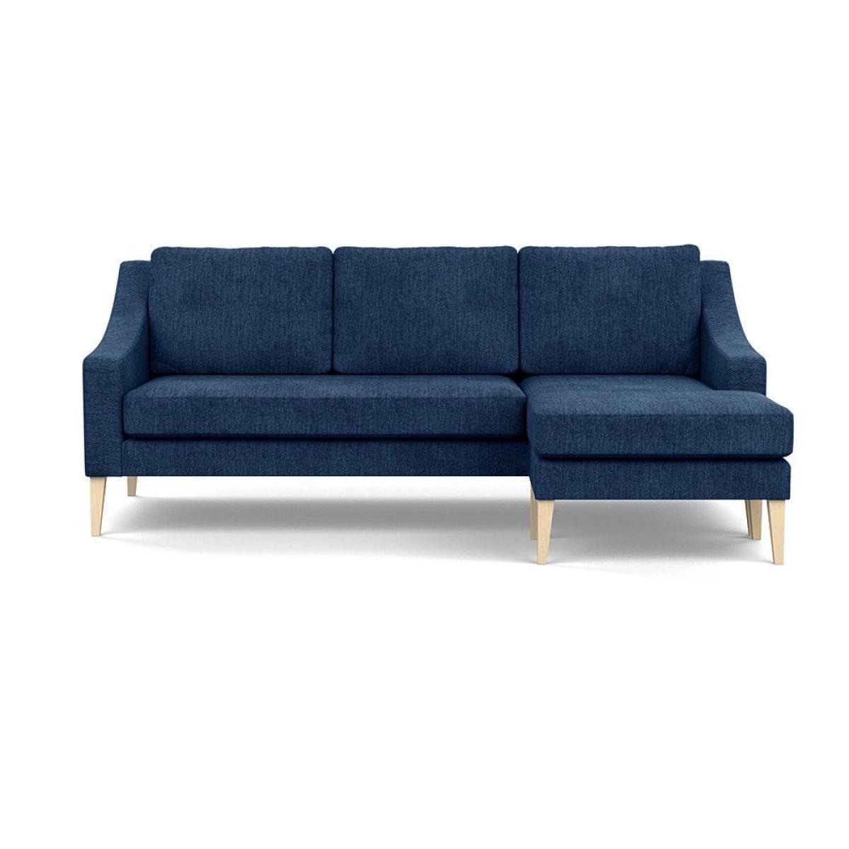 Heal's Richmond Corner Chaise Sofa Melton Wool Shale Walnut - Heal's UK Furniture – image 130