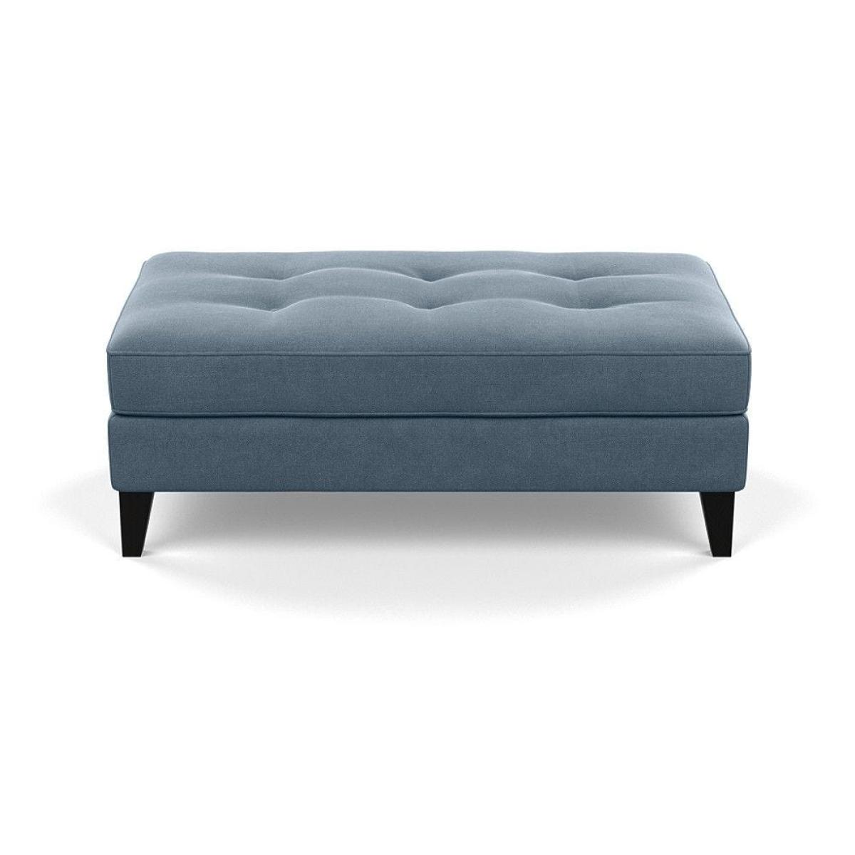 Heal's Richmond Corner Chaise Sofa Melton Wool Shale Walnut - Heal's UK Furniture – image 140
