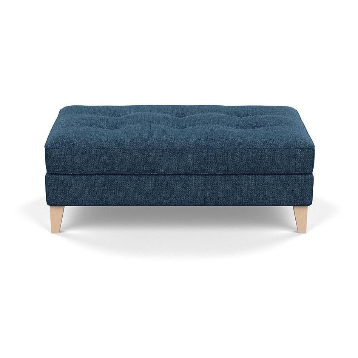 Heal's Richmond Corner Chaise Sofa Melton Wool Shale Walnut - Heal's UK Furniture – image 15