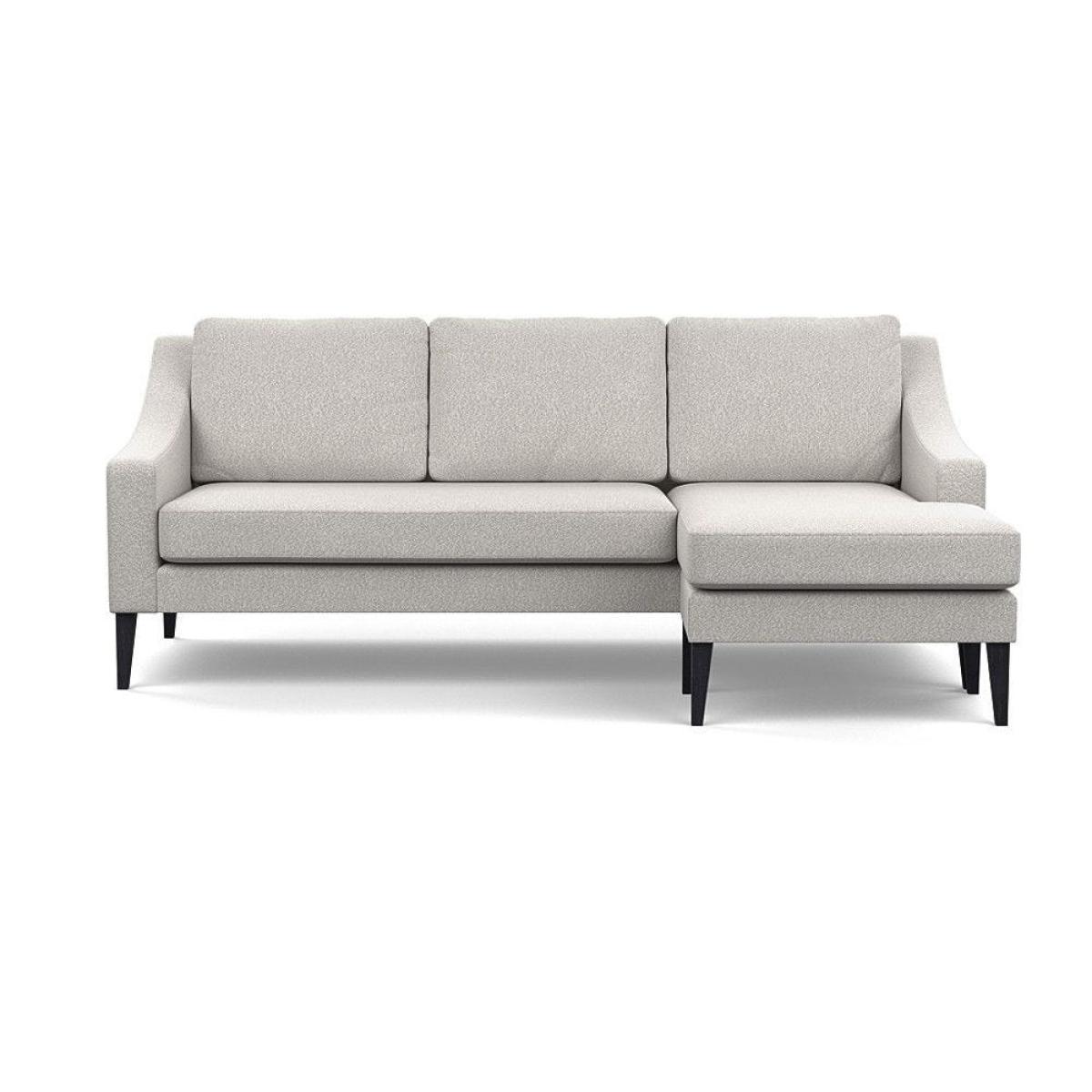 Heal's Richmond Corner Chaise Sofa Melton Wool Shale Walnut - Heal's UK Furniture – image 147