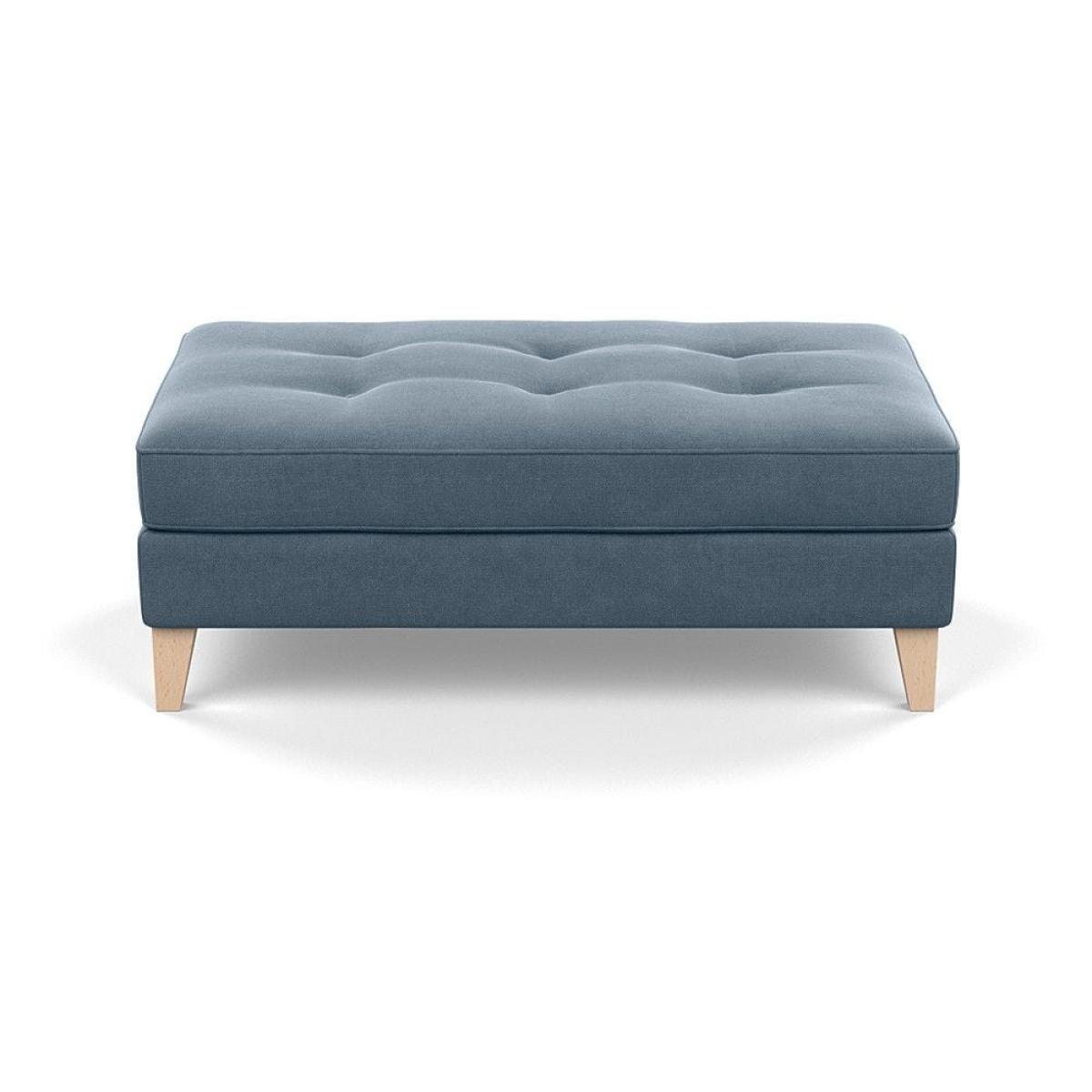 Heal's Richmond Corner Chaise Sofa Melton Wool Shale Walnut - Heal's UK Furniture – image 149