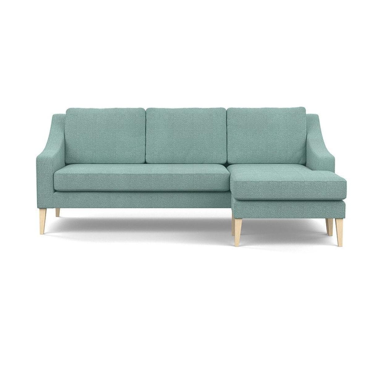 Heal's Richmond Corner Chaise Sofa Melton Wool Shale Walnut - Heal's UK Furniture – image 156