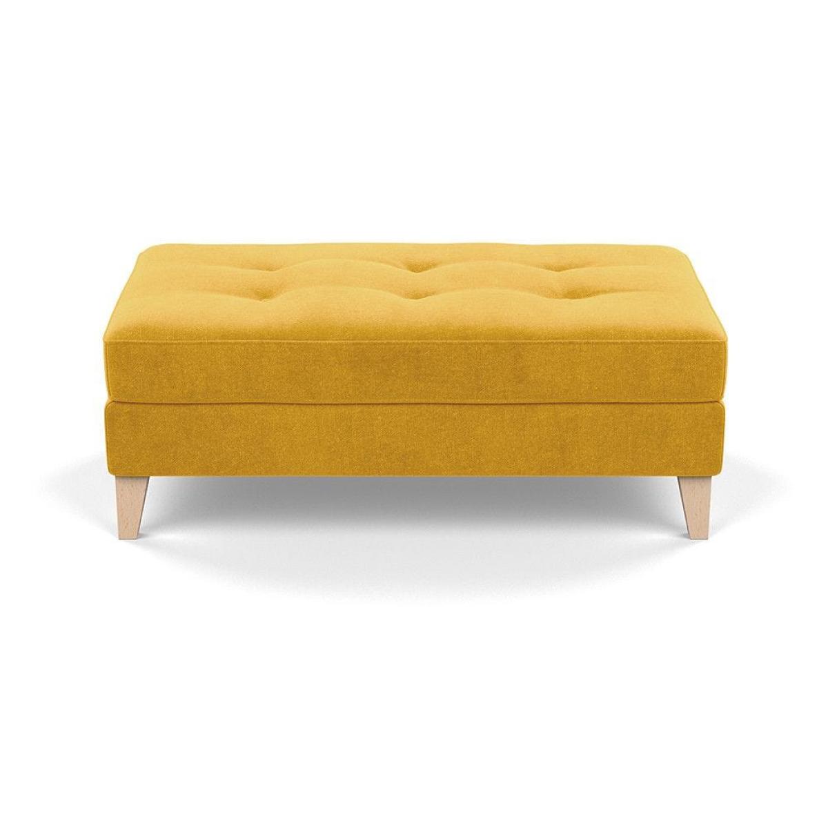 Heal's Richmond Corner Chaise Sofa Melton Wool Shale Walnut - Heal's UK Furniture – image 25