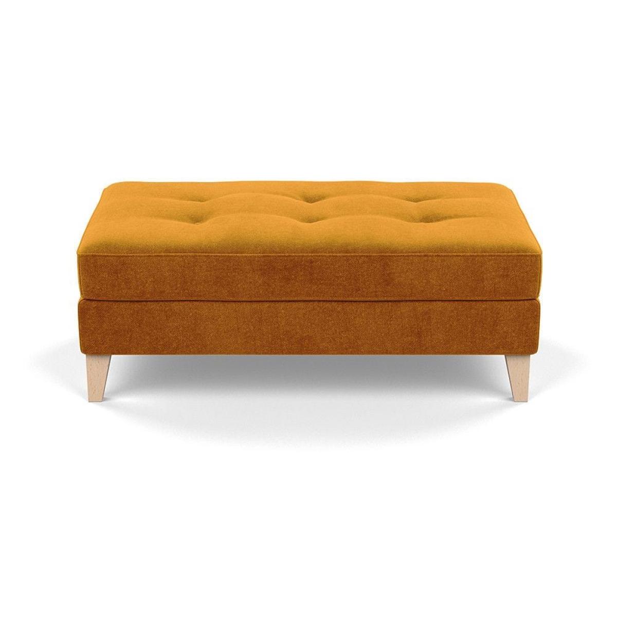 Heal's Richmond Corner Chaise Sofa Melton Wool Shale Walnut - Heal's UK Furniture – image 26