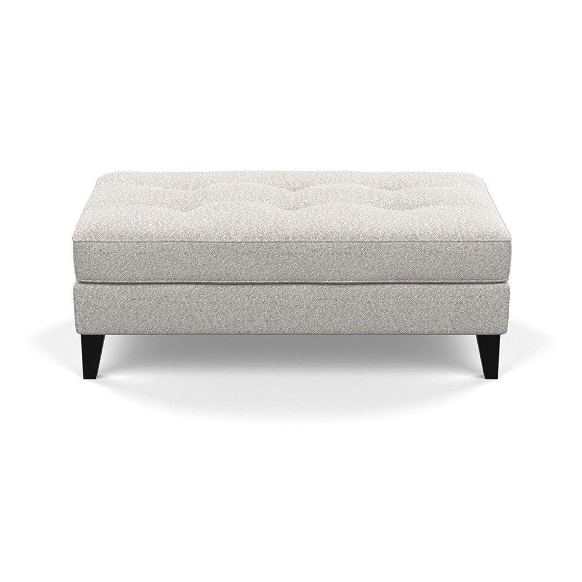 Heal's Richmond Corner Chaise Sofa Melton Wool Shale Walnut - Heal's UK Furniture – image 28