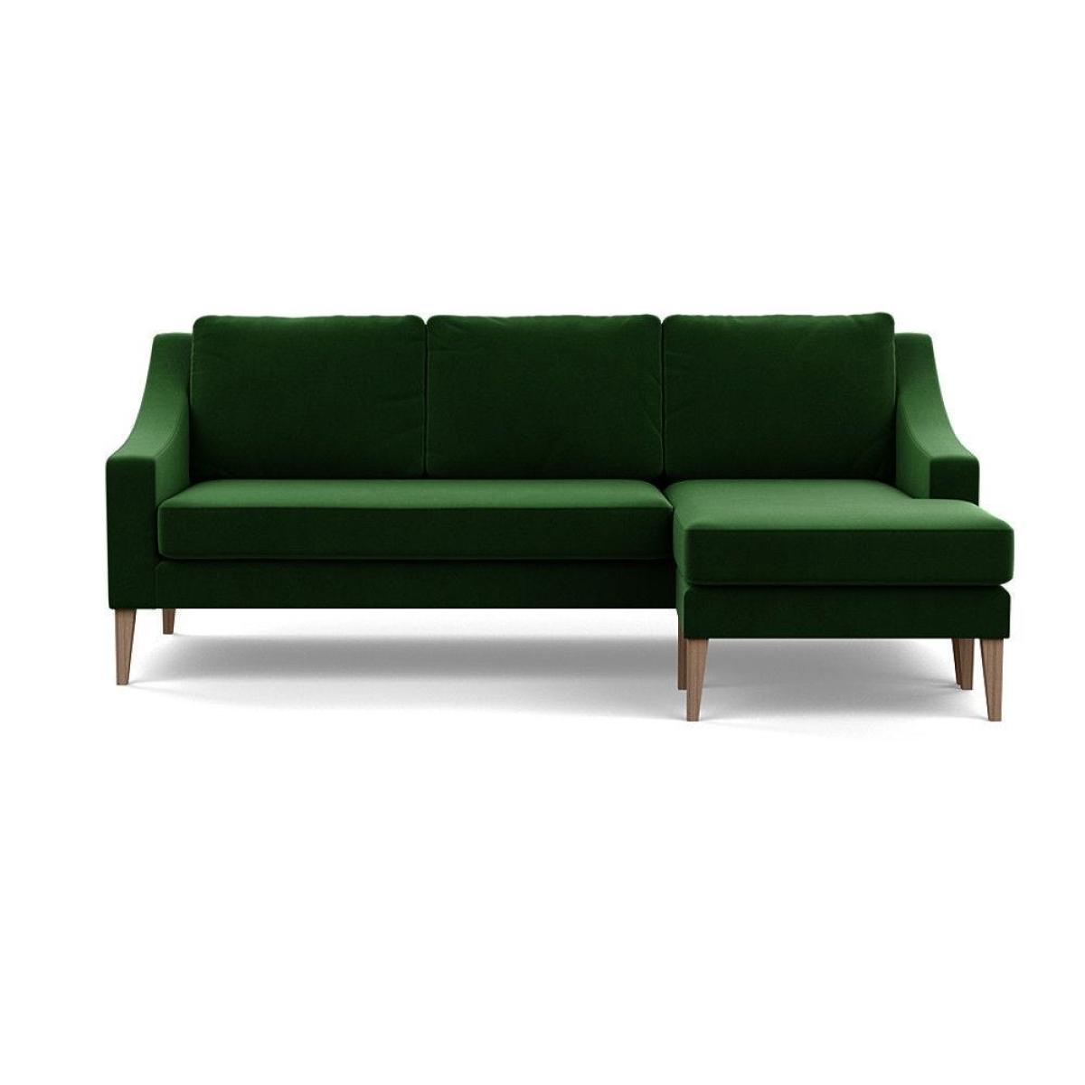 Heal's Richmond Corner Chaise Sofa Melton Wool Shale Walnut - Heal's UK Furniture – image 57