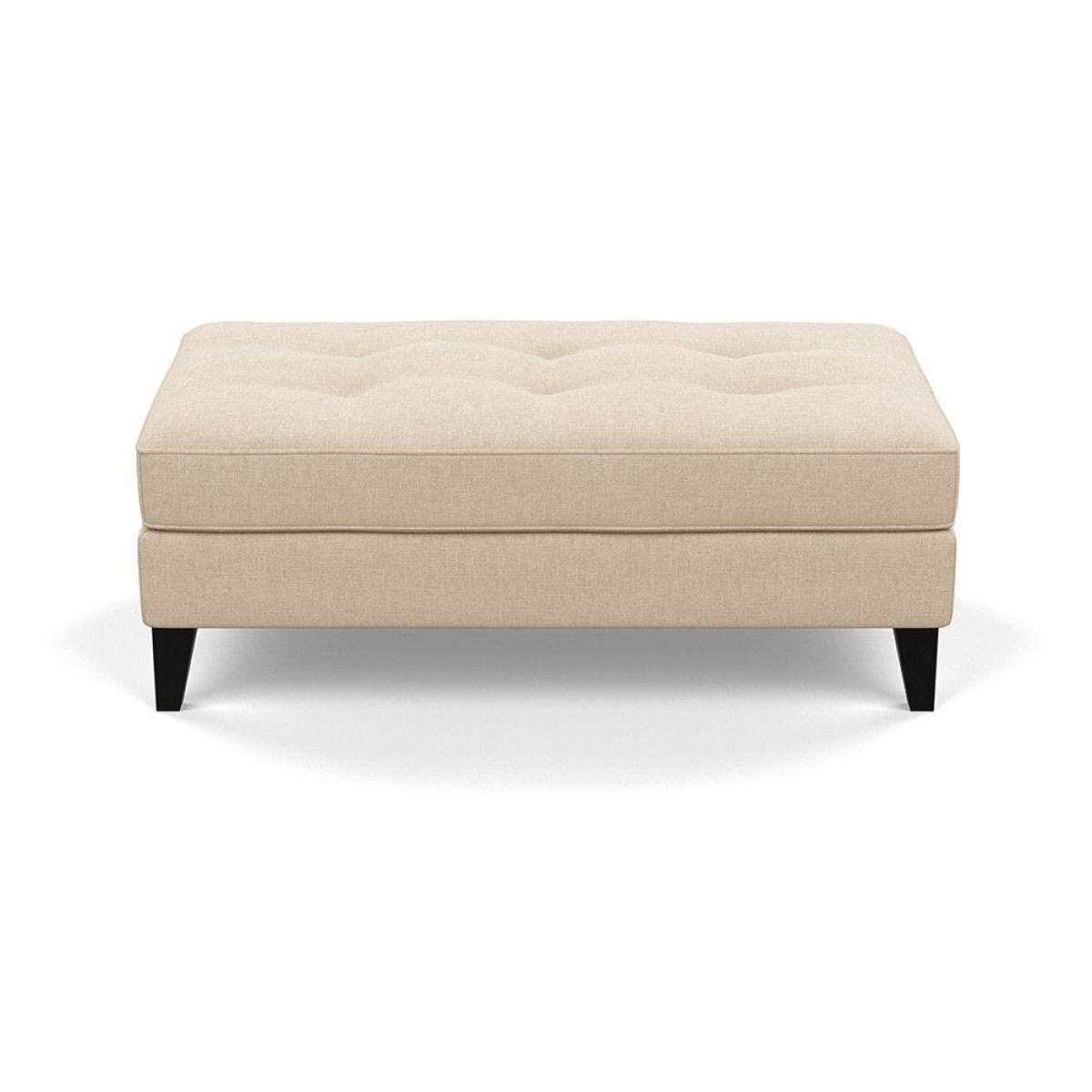Heal's Richmond Corner Chaise Sofa Melton Wool Shale Walnut - Heal's UK Furniture – image 7