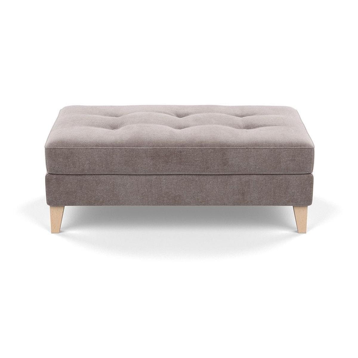Heal's Richmond Corner Chaise Sofa Melton Wool Shale Walnut - Heal's UK Furniture – image 73