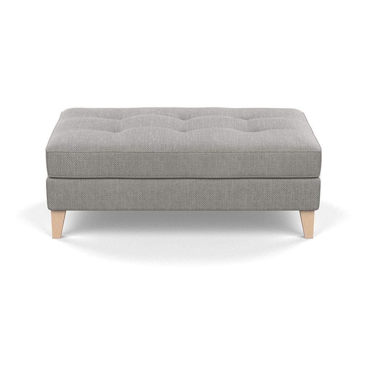 Heal's Richmond Corner Chaise Sofa Melton Wool Shale Walnut - Heal's UK Furniture – image 78