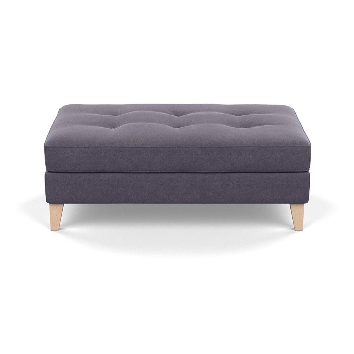 Heal's Richmond Corner Chaise Sofa Melton Wool Shale Walnut - Heal's UK Furniture – image 96